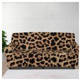 GLENLCWE Leopard Print Sofa Slipcover High Stretch,Machine Washable Cheetah Print Sofa Couch Protector Fit for 1 Cushion Couch for Living Room, Home Accessories GLENLCWE Leopard Print Sofa Slipcover High Stretch,Machine Washable Cheetah Print Sofa Couch Protector Fit for 1 Cushion Couch for Living Room, Home Accessories