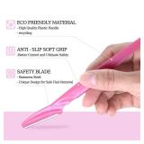 40pcs Eyebrow Razor for Women, Face Shaver Kit Dermaplaning Tool for Peach Fuzz Removal, Stainless Steel Blades with Protective Covers | Eyebrow Trimmer, Facial Hair Removal 40pcs Eyebrow Razor for Women, Face Shaver Kit Dermaplaning Tool for Peach Fuzz Removal, Stainless Steel Blades with Protective Covers | Eyebrow Trimmer, Facial Hair Removal