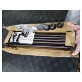 Authandis Bronze Curtain Rods for Windows with Brackets,5/8 Inch Diameter Small Curtain Rod Adjustable Set 32 to 90 Inches,Easy Install Drapery Rods Authandis Bronze Curtain Rods for Windows with Brackets,5/8 Inch Diameter Small Curtain Rod Adjustable Set 32 to 90 Inches,Easy Install Drapery Rods