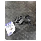 BARKLESS Dog Muzzle, Basket Muzzle for Biting, Chewing and Scavenging, Humane Cage Mouth Cover, Perfect for Grooming and Training Large Aggressive Reactive Dogs (L, Black) BARKLESS Dog Muzzle, Basket Muzzle for Biting, Chewing and Scavenging, Humane Cage Mouth Cover, Perfect for Grooming and Training Large Aggressive Reactive Dogs (L, Black)