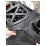 BARKLESS Dog Muzzle, Basket Muzzle for Biting, Chewing and Scavenging, Humane Cage Mouth Cover, Perfect for Grooming and Training Large Aggressive Reactive Dogs (L, Black) BARKLESS Dog Muzzle, Basket Muzzle for Biting, Chewing and Scavenging, Humane Cage Mouth Cover, Perfect for Grooming and Training Large Aggressive Reactive Dogs (L, Black)