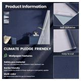 Dark Blue Peel and Stick Wallpaper Roll - Removable Waterproof Self Adhesive Contact Paper - Silk Boys Wall Covering Poster Board - Kitchen Countertop Vinyl Wrap for Bathroom Cabinet 15.7x393.7 Dark Blue Peel and Stick Wallpaper Roll - Removable Waterproof Self Adhesive Contact Paper - Silk Boys Wall Covering Poster Board - Kitchen Countertop Vinyl Wrap for Bathroom Cabinet 15.7x393.7