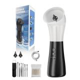 Electric Ear Wax Removal Kit with Integrated Waste Tank, Safe Water Ear Cleaner with Temperature Sensor, 4 Pressure Modes for Varying Earwax Levels Effective Smart Ear Cleaning for Family Use Electric Ear Wax Removal Kit with Integrated Waste Tank, Safe Water Ear Cleaner with Temperature Sensor, 4 Pressure Modes for Varying Earwax Levels Effective Smart Ear Cleaning for Family Use