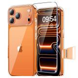 TAURI for iPhone 17 Pro Case, Camera Control Full Camera Protection, with Screen Protector, Military-Grade Protection Shockproof Phone Case for iPhone 17 Pro, Clear TAURI for iPhone 17 Pro Case, Camera Control Full Camera Protection, with Screen Protector, Military-Grade Protection Shockproof Phone Case for iPhone 17 Pro, Clear