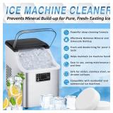 Ice Machine Cleaner Tablets Descaler (36 Pack) Portable Ice Maker Cleaner, Nickel Safe Scale Remover Compatible with Countertop and Nugget Ice Maker, Remove limescale, Odor-Free, Crystal Clear Ice Ice Machine Cleaner Tablets Descaler (36 Pack) Portable Ice Maker Cleaner, Nickel Safe Scale Remover Compatible with Countertop and Nugget Ice Maker, Remove limescale, Odor-Free, Crystal Clear Ice