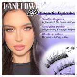 Magnetic Eyelashes with Applicator Natural Wispy Magnetic Eyelashes with Applicator Natural Wispy