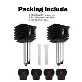 HzdaDeve 2 Pack 0.2MM A1 Mini/A1 Hotend Print Head Hot End Kit Extruder Upgrade High-Temperature Hardened Steel Nozzle Replacement with 2PCS Silicone Cover Sock for Bambu Lab 3D Printer Accessories HzdaDeve 2 Pack 0.2MM A1 Mini/A1 Hotend Print Head Hot End Kit Extruder Upgrade High-Temperature Hardened Steel Nozzle Replacement with 2PCS Silicone Cover Sock for Bambu Lab 3D Printer Accessories