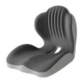 Seashell Memory Foam Seat Cushion -for Office Chair, Truck seat, Car Seat,Desk Chair, Airplane L-Shaped Back Support & Sciatica Relief & Tailbone Coccyx Pain Relief for Long Sitting and Driving(B&G) Seashell Memory Foam Seat Cushion -for Office Chair, Truck seat, Car Seat,Desk Chair, Airplane L-Shaped Back Support & Sciatica Relief & Tailbone Coccyx Pain Relief for Long Sitting and Driving(B&G)
