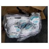 Adjustable Ice Skates for Kids Girls Boys, 4 Size Adjustable Beginner Ice Hockey Skates for Youths Teen, Warm Ice Skating Shoes with Electroplated color-changing blades for Outdoor and Rink, Blue Adjustable Ice Skates for Kids Girls Boys, 4 Size Adjustable Beginner Ice Hockey Skates for Youths Teen, Warm Ice Skating Shoes with Electroplated color-changing blades for Outdoor and Rink, Blue