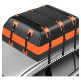21 Cubic Feet Car Rooftop Cargo Carrier Bag,100% Waterproof Heavy Duty 840D Rooftop Cargo Bag for All Vehicle with/Without Racks,Includes Anti-Slip Mat,6 Door Hooks,Luggage Lock and Storage Bag 21 Cubic Feet Car Rooftop Cargo Carrier Bag,100% Waterproof Heavy Duty 840D Rooftop Cargo Bag for All Vehicle with/Without Racks,Includes Anti-Slip Mat,6 Door Hooks,Luggage Lock and Storage Bag