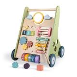 Wooden Baby Walker with Wheels, Baby Walker for Boys 12 Months Push Toy, Montessori Walking Toys for 1 Year Old Activity Center Wooden Baby Walker with Wheels, Baby Walker for Boys 12 Months Push Toy, Montessori Walking Toys for 1 Year Old Activity Center