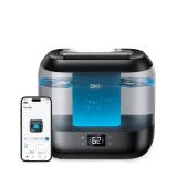 Dreo Smart Humidifiers for Bedroom, Top Fill 4L Supersized Humidifier Large Room with 28 dB, 36H Runtime, Touch/APP/Voice Control, Nightlight, Cool Mist Humidifiers for Baby, Plants, Indoor, White Dreo Smart Humidifiers for Bedroom, Top Fill 4L Supersized Humidifier Large Room with 28 dB, 36H Runtime, Touch/APP/Voice Control, Nightlight, Cool Mist Humidifiers for Baby, Plants, Indoor, White