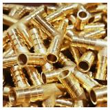 Da by 2 pcs 1/2 (12.5mm) Brass Tee Barb Fittings for 12.5mm ID Hose,6 pcs Stainless Steel Pipe Clamps,3 Way Union Intersection for Water/Fuel/Air(T) - Retail: $8'