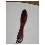 Clothes Brush Garment Brush Lint Remover Brush with Genuine Soft Horsehair and Wooden Handle for Coat Men Suits Shoes Jacket Furniture Car Mat and Pet Hair (1-Pack(Walnut Wood)) - Retail: $7