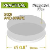 Double Sided Adhesive Dots, 0.8 Clear Removable Sticky Adhesive Mounting Putty, Waterproof No Trace Dots Adhesive Putty for Poster Picture Festival Decoration Museum (20mm) - Retail: $10'