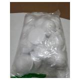 24PCS 3 Inch Half Foam Balls White Half Round Polystyrene Foam Balls Craft Supplies Hemispherical Christmas Craft Ball for DIY Home Craft Project and Art Decoration - Retail: $17