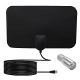 TV Antennas, HD Digital Antenna for Smart TV Indoor, 360Â°Signal Reception-Digital tv Antenna Indoor for Local Channels-Support 4K 1080p for All Type of HDTV Digital TV's - Retail: $6