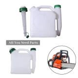 2-Stroke Engine Fuel Mixing Bottle Tank, 1.0L 2 Stroke Fuel Mixing Container 20:1/25:1/40:1/50:1, Small Gas Mixing Can for Chainsaw Trimmer (1L) - Retail: $15