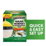 Spectracide Wasp Hornet and Yellowjacket Trap  Quick-Drown Formula  1 Count - Retail: $27