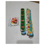 40 Pieces Hawaiian Theme Slap Bracelets with 50 Pieces Hawaii Stickers Summer Hawaii Snap Bracelet for Adult Luau Tropical Gifts Birthday Party Favors - Retail: $10