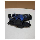 Dog Harness No-Pull, Comfortable Padded Plaid Harness with Handle Easy Control, Adjustable Reflective Pet Vest with 2 Leash Clips for Small Dog, Blue Plaid, S - Retail: $25