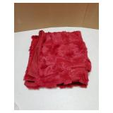 Christmas Throw Pillow Covers Burgundy Red Christmas Decorations Set of 2 Xmas Tree 20x20 Pillow Covers Soft Plush Faux Wool Pillowcases Holiday Festivals Winter Home Decor Sofa Couch Bed Porch - Reta