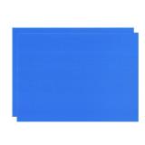 2-Pack Corrugated Plastic Sheets, 8 Inch x 12 Inch Waterproof Blank Corrugated Poster Board Yard Signs for Garage Sale/Office/Classroom/Party/Lawn Sign Road [3mm Thick, Blue] - Retail: $7