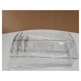 2 Pack Spice Rack, Spice Organization for Cabinet, Storage Organizer Bins, Clear Plastic Seasoning Jars Rack Condiment Bottles Shelf Makeup Organizer for Kitchen Cabinet Doors Pantry RV Organization -