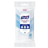 PURELL Clean & Go Cleaning Wipes, Skin and Surface, Fresh Scent, 20 Count Travel Pack (Pack of 12), 9269-12-CMR - Retail: $25