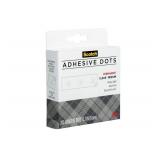 Scotch Adhesive Dots, Medium, Clear, 300-Count, 11-Pack Permanent, Photo-Safe, Acid-Free Adhesive for Crafts and Scrapbooking - Retail: $35