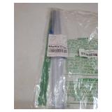 2 Pack Plastic Wrap Cutter Blade Replacement 13 inch Reusable Plastic Food Wrap Slide Cutters Strip for Wrap Organizer Food Plastic Wrap Dispenser with Cutter Cling Film Dispenser Sticky Insert - Reta