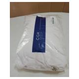 Queen Fitted Bed Sheet - Bottom Single Fitted Sheet Only - Ultra-Soft Hotel Luxury Bedding w/ 8-16 Inch Deep Pockets - Breathable, Cooling & Wrinkle Free - Easy-Care, Fade & Shrink Resistant - White -