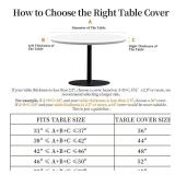 52 Inch Marble Round Tablecloth Elastic Tablecloths Fitted Indoor Outdoor Round Table Cover Washable Reusable Table Cover for Kitchen Picnic Party - Retail: $27