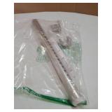 1.3 Inch Diameter Closet Rods for Hanging Clothes 17-28 Inch Adjustable, Metal Heavy Duty Closet Pole, Silver Closet Bar for Hanging Clothes, Suitable for Closet, Wardrobes, Bathroom, Windows - Retail