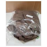 Egg Chair Cover Waterproof Double Egg Chair Covers for Outdoor Furniture 420D Patio Hanging Swing Chair Cover 91x80 inches, Khaki - Retail: $30