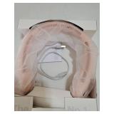 Portable Neck Fan, Hands-Free Bladeless, 5 Speeds, 4000 mAh Battery Operated Wearable Personal Fan, Twistable, Rechargeable, Gift for Women Men-Pink - Retail: $37