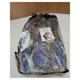 Mask Fins Snorkel Set, Snorkeling Gear for Adults, Panoramic View Snorkel Mask Anti-Fog, Adjustable Dive Flippers, Dry Top Snorkel and Travel Bag, Scuba Gear for Swimming Snorkeling Diving - Retail: $