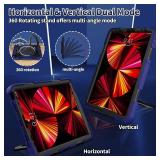 iPad Pro 11 Case 4th 3rd 2nd 1st Generation (2022 2021 2020 2018) with Screen Protector for Boys[15ft Drop Protection] iPad Air Case 5th 4th Gen (2022 2020) 10.9 inch with 360 Stand - Retail: $27