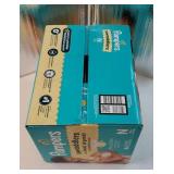 Pampers Swaddlers Diapers, Size 0 (up to 10 lbs), 84 Count, Absorbent, Keeps Baby Dry and Comfortable, Skin Safe Disposable Baby Diapers - Retail: $30
