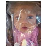 Reborn Black Baby Dolls -22 Inches Soft Body Realistic Baby Dolls Girl, Caramel Skin Tone Real Life Baby Doll with Feeding Kit & Toy Accessories Gift for Kids Age 3+ - Retail: $60
