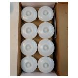 24 Pack 3' Flameless Led Floating Candles, 200 Hour White Battery Operate Waterproof Tealights for Cylinder Vases, Centerpieces at Wedding Decor, Party, Pool - Retail: $23