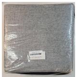 Storage Bins for Organizing, Closet Storage Baskets for Gift Empty, Large Linen Canvas Storage Bins with Handles for Home Office Toys Shelves(Black&Grey, 13 inch Cube) - Retail: $37