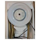 Floor Lamp, Torchiere Standing Lamp,20W 2000LM LED Tall Floor Lamp, Stepless Dimmable, Touch Control,50000hrs Lifespan, Pale Floor Lamps for Living Room, Standing Lamps for Bedroom, Gold - Retail: $65