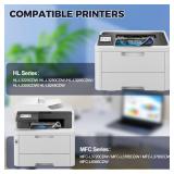 TN229XL Toner Cartridges 5 Pack (12900 Pages) Compatible with HL-L3280CDW MFC-L3780CDW for Brother TN229XL TN229 Toner Work with HL-L3220CDW L3295CDW L3300CDW L8245CDW MFC-L3720CDW L3765CDW L8395CDW -