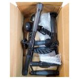 Cable Attachments for Home Gym, Made of Heavy Duty Solid Steel, LAT Pulldown Attachment, Weight Machine Accessories, Straight Pull Down Bar, Tricep Rope, Exercise & Double D Handle - Retail: $56