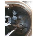 6L Humidifiers for Bedroom Large Room Home, Cool and Warm Humidifier for Baby and Plants Hot Mist Top Fill Desk Humidifier Oil Diffuser, Quiet, Auto Mode,360°Nozzle-Midnight Black - Retail: $36