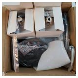 Battery Wall Sconces Set of Two, Battery Operated Sconces, Dimmable Cordless Wall Sconce, RGB Fabric Wall Lights No Hardwired Need, Suitable for Bedroom Living Room Corridor Kitchen - Retail: $25