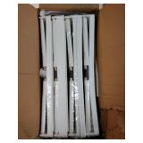 4 Tier Plastic Storage Bins with Lid 24QT, Stackable Storage Containers with Wheels, Folding Storage Boxes, Collapsible Storage Bins, Closet Organizers and Storage for Living Room, Office, Dorm - Reta