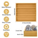 Bamboo Coffee Pod Storage Holder Drawer Insert for Counter Compatible with Vertuoline Capsules for Kitchen, Home, Office, Coffee Station, Small - Retail: $25