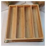 Bamboo Coffee Pod Storage Holder Drawer Insert for Counter Compatible with Vertuoline Capsules for Kitchen, Home, Office, Coffee Station, Small - Retail: $25